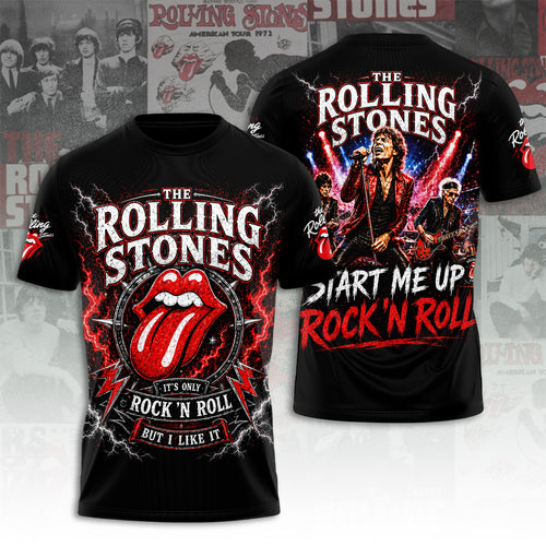 The Rolling Stones 3D Apparel – TANTN24483