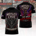Mötley Crüe Tour 2026 3D Apparel – TANTN24485