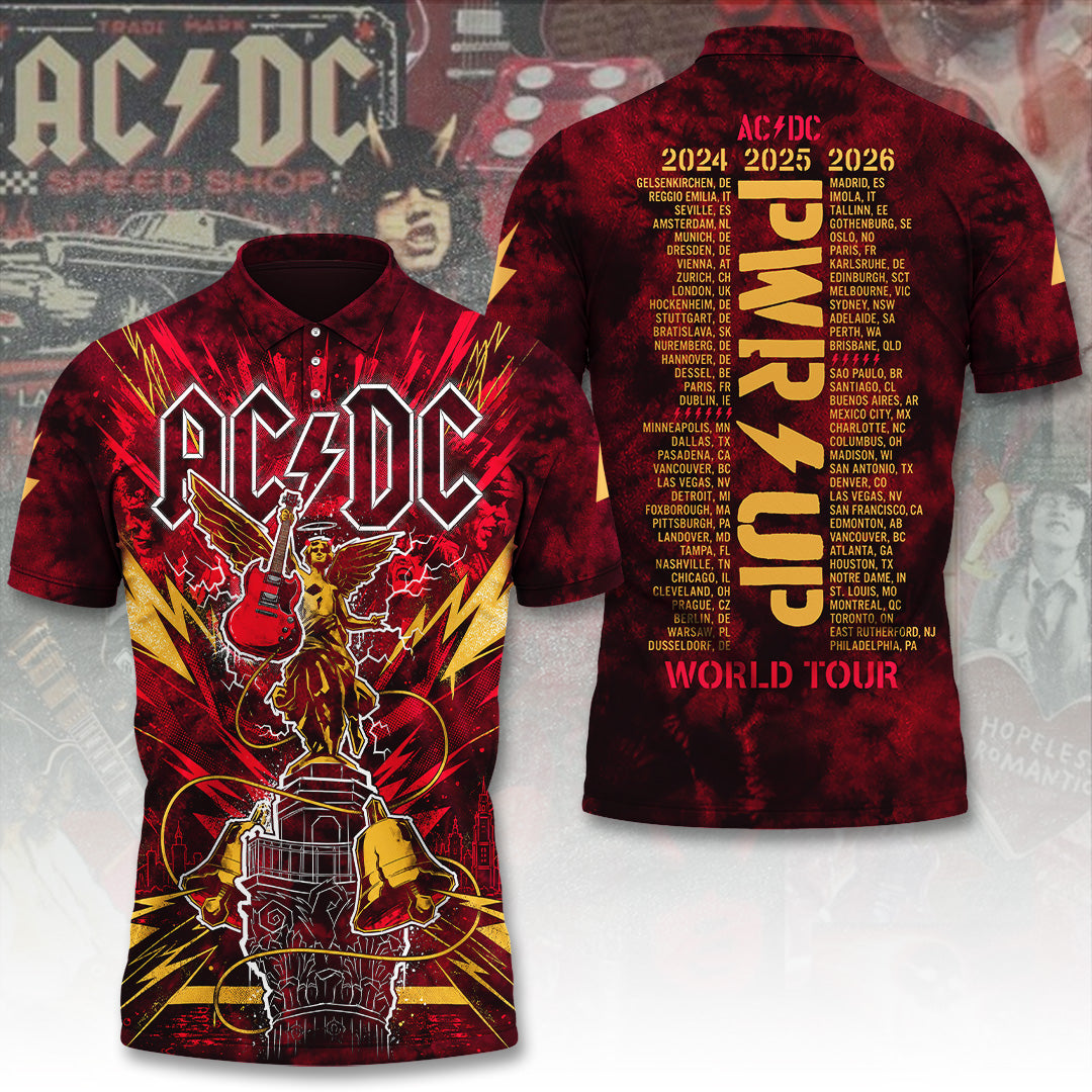AC/DC World Tour 2026 3D Apparel – TANTN24542