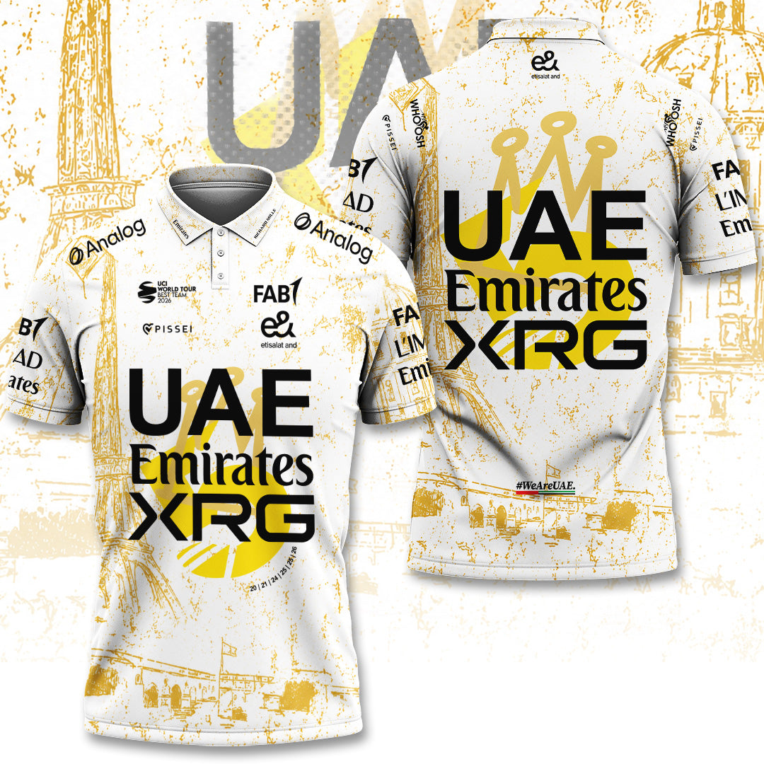 UAE Team Emirates 5th Tour de France Victory 3D Apparel – TANTN24592