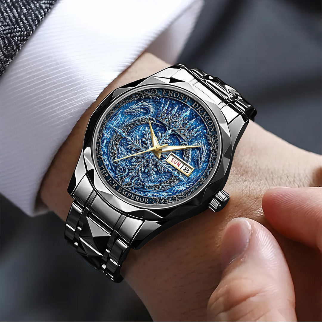 Frost Dragon Alloy Luxury Quartz Watch – TANTN24706