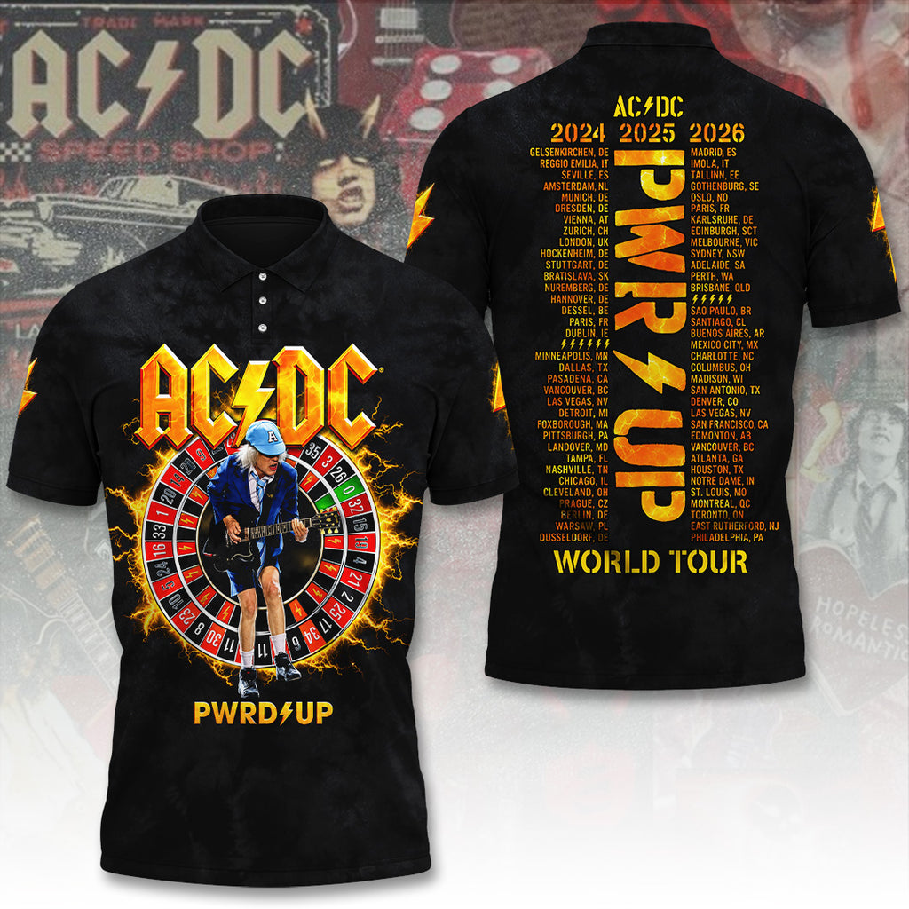 AC/DC World Tour 2026 3D Apparel – TANTN24717