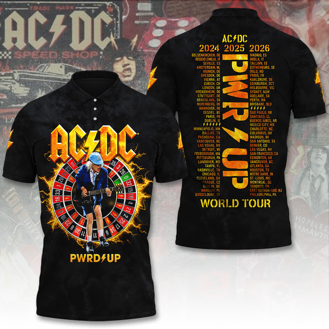 AC/DC World Tour 2026 3D Apparel – TANTN24717