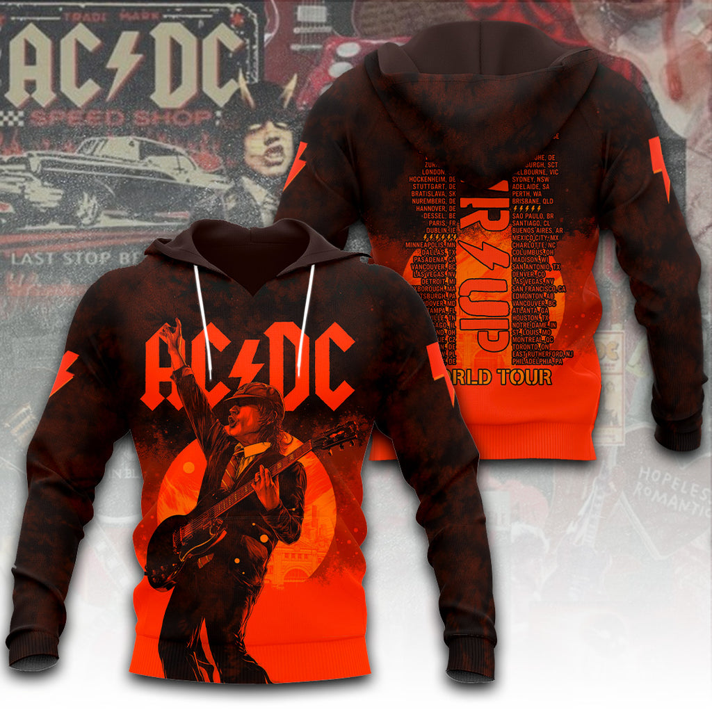 AC/DC World Tour 2026 3D Apparel – TANTN24732
