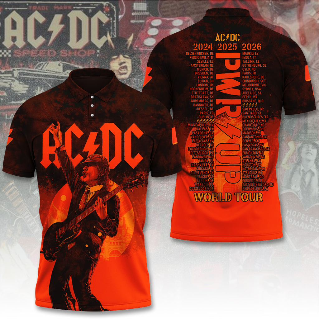 AC/DC World Tour 2026 3D Apparel – TANTN24732