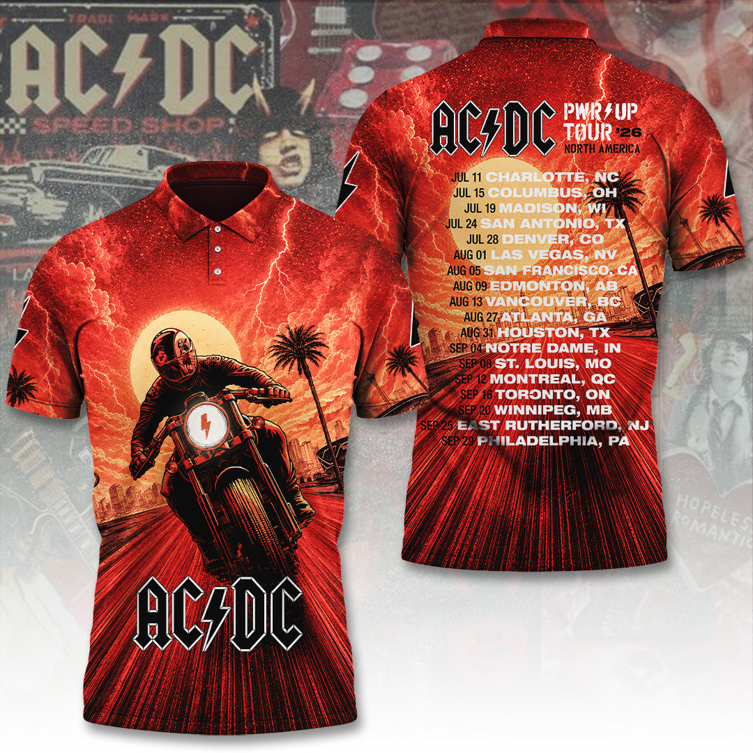 AC/DC World Tour 2026 3D Apparel – TANTN24737