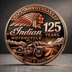 Indian Motorcycle 125th Anniversary Commemorative Coin – TANTN24769