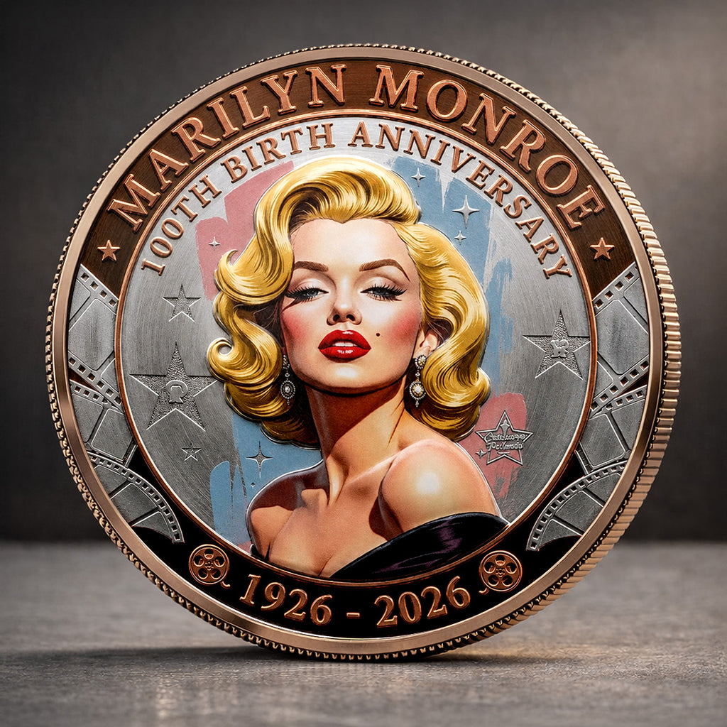 Marilyn Monroe 100 Years Anniversary Commemorative Coin – TANTN24775