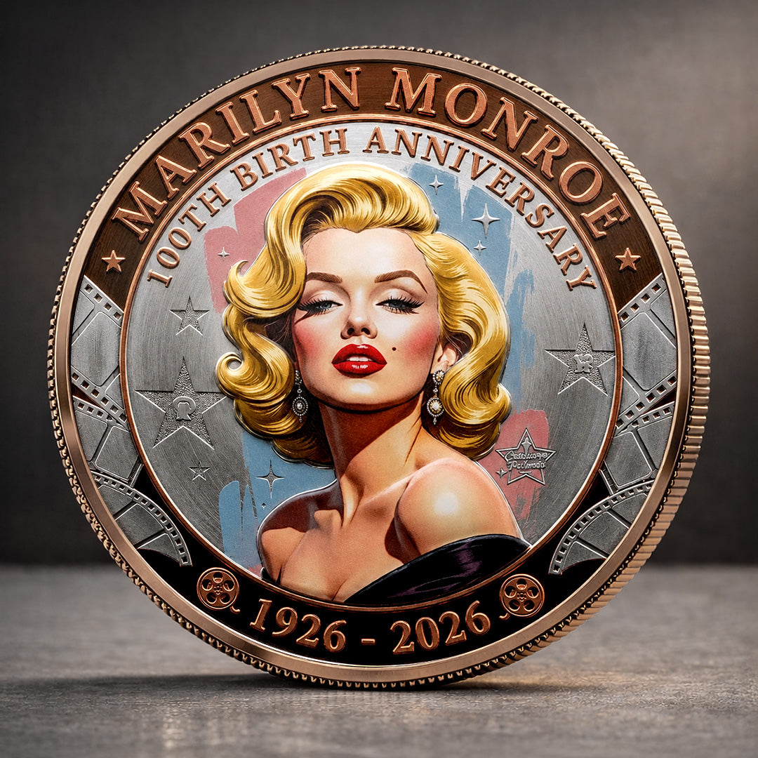 Marilyn Monroe 100 Years Anniversary Commemorative Coin – TANTN24775