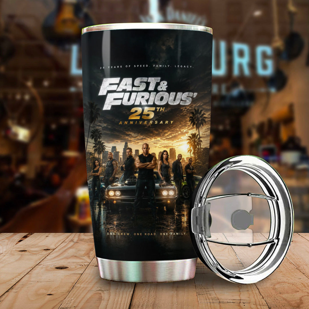 Fast & Furious 25th Anniversary Tumbler Cup – TANTN24777