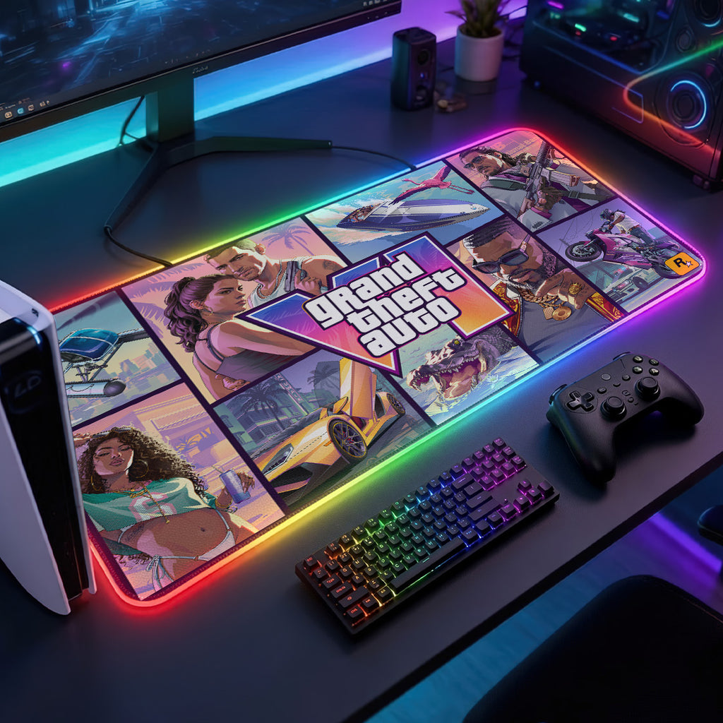 Grand Theft Auto VI Custom Gaming Desk Mat – TANTN24817