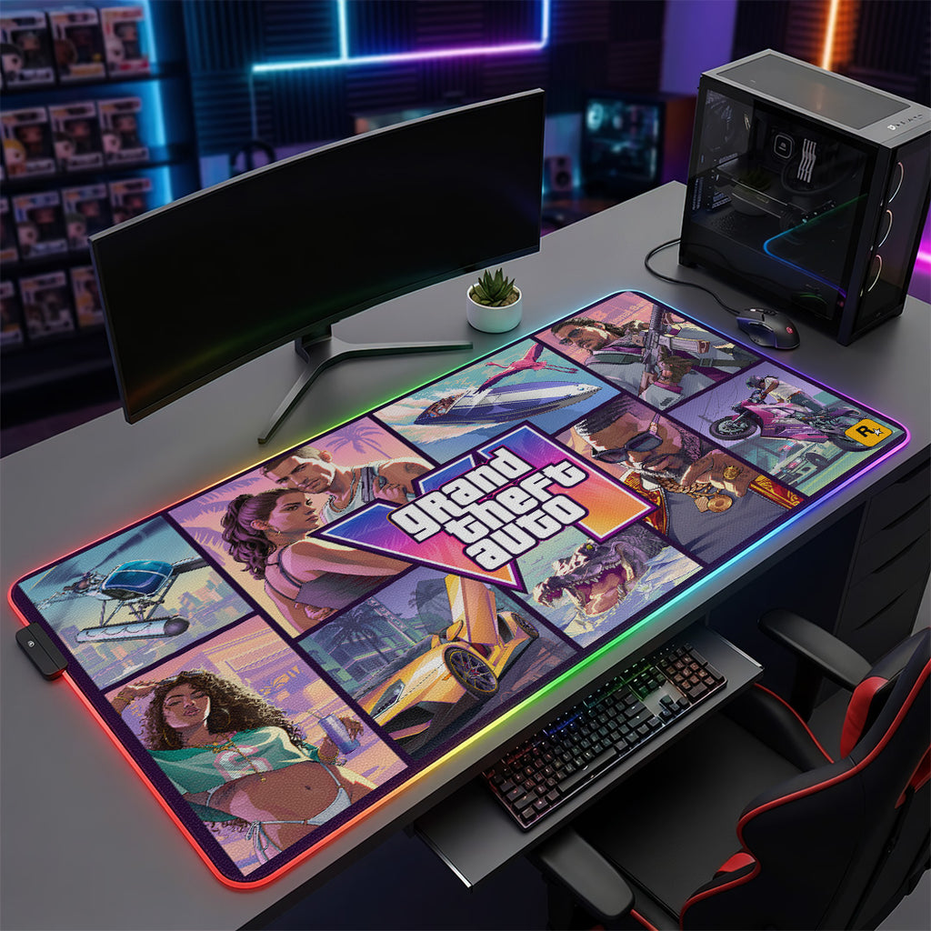 Grand Theft Auto VI Custom Gaming Desk Mat – TANTN24817