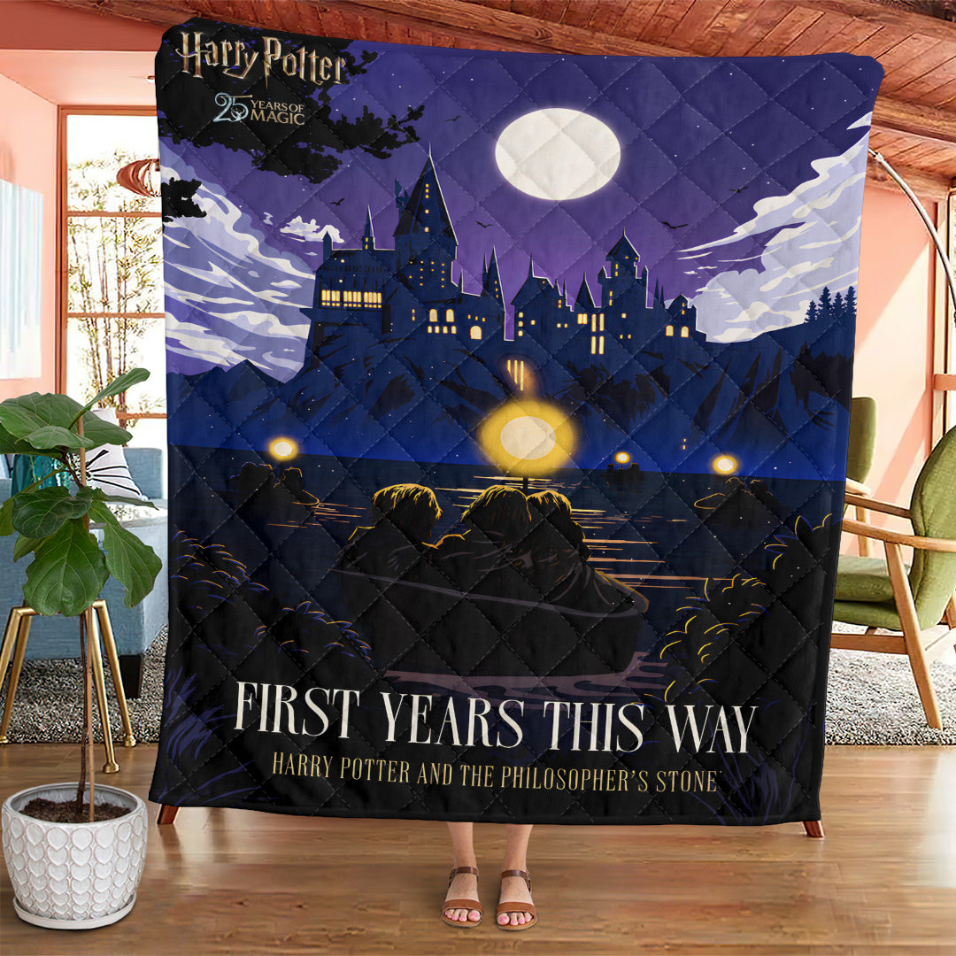 Harry Potter 25th Anniversary Quilt Blanket – TANTN24856