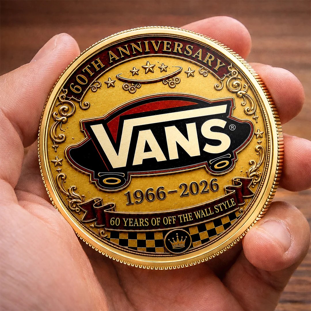 Vans 60th Anniversary Commemorative Coin – TANTN24918