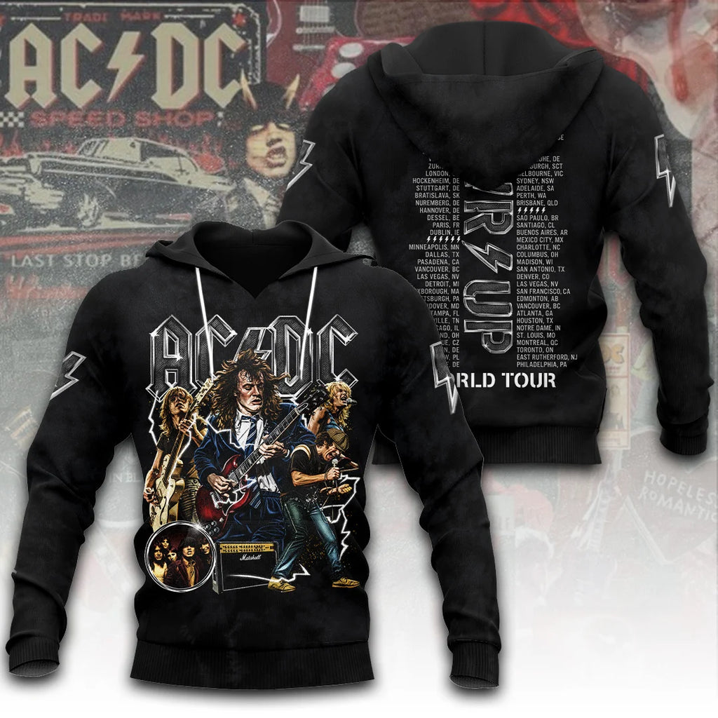 AC/DC World Tour 2026 3D Apparel – TANTN24954