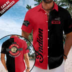 Personalized Indian Motorcycle 125th Anniversary Short Sleeve Button-Down Shirt – TANTN24972