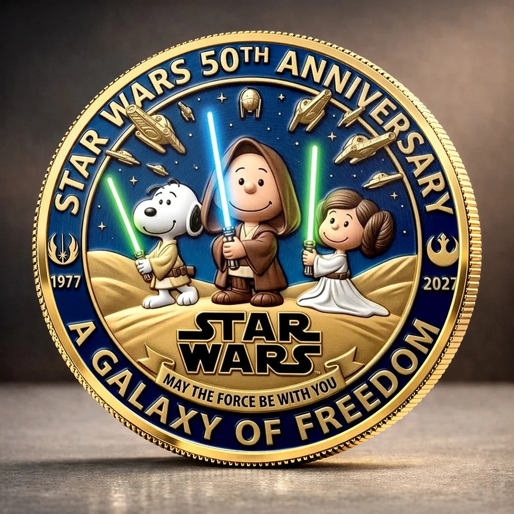 Star Wars x Snoopy 50th Anniversary Commemorative Coin – TANTN25003