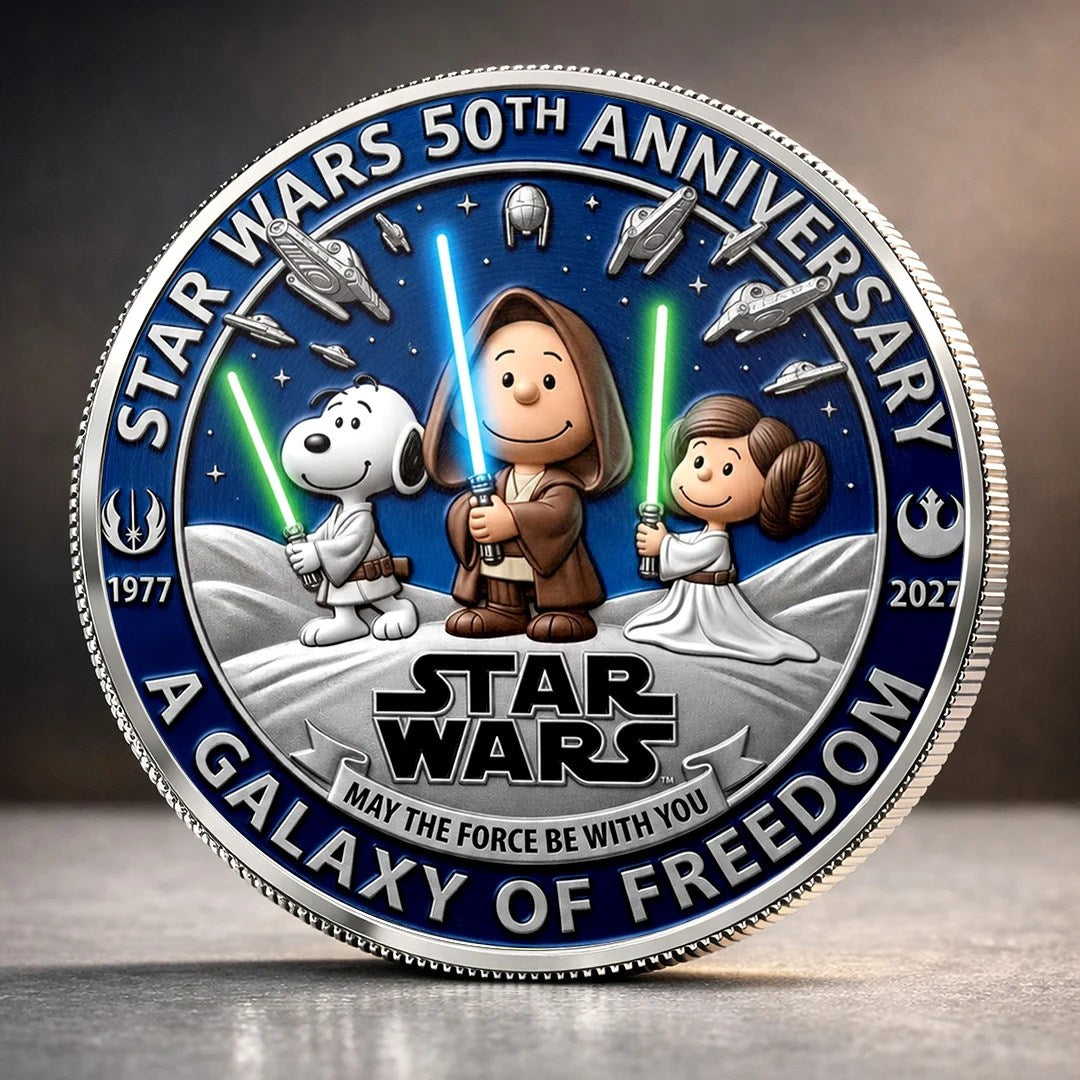Star Wars x Snoopy 50th Anniversary Commemorative Coin – TANTN25003