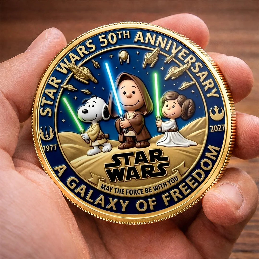 Star Wars x Snoopy 50th Anniversary Commemorative Coin – TANTN25003