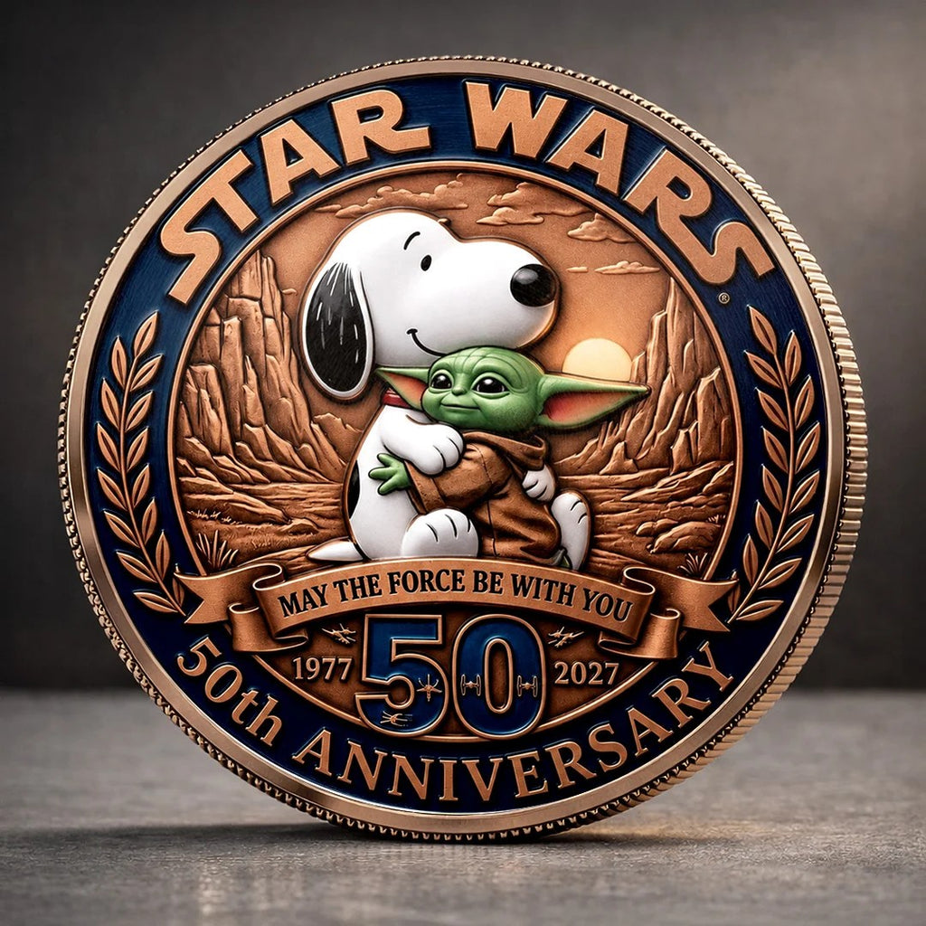 Star Wars x Snoopy 50th Anniversary Commemorative Coin – TANTN25004