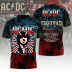 AC/DC America Tour 2026 3D Apparel – TANTN25020