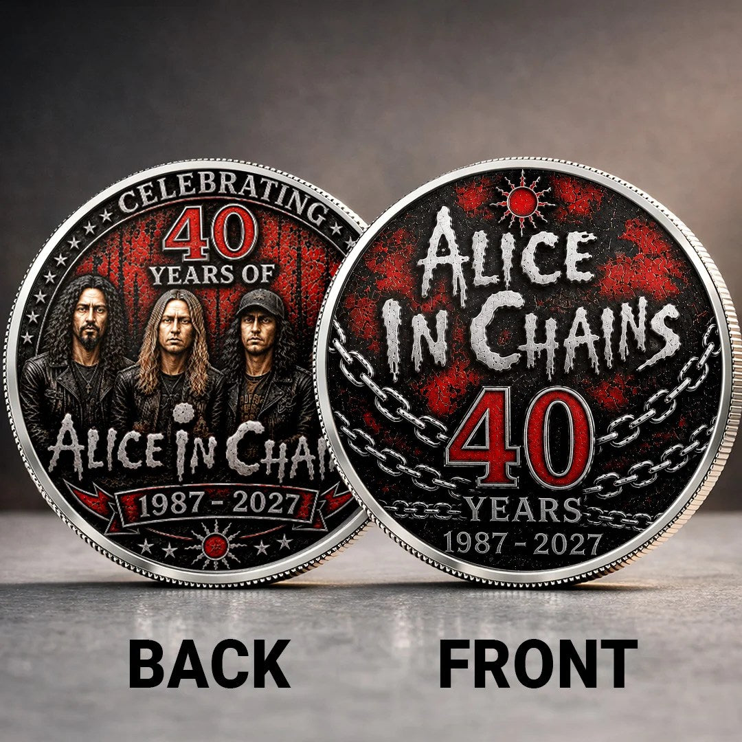 Alice In Chains 40th Anniversary Commemorative Coin – TANTN25027
