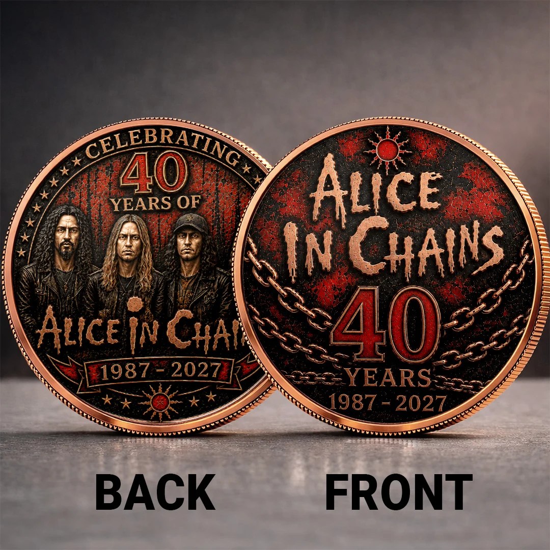 Alice In Chains 40th Anniversary Commemorative Coin – TANTN25027