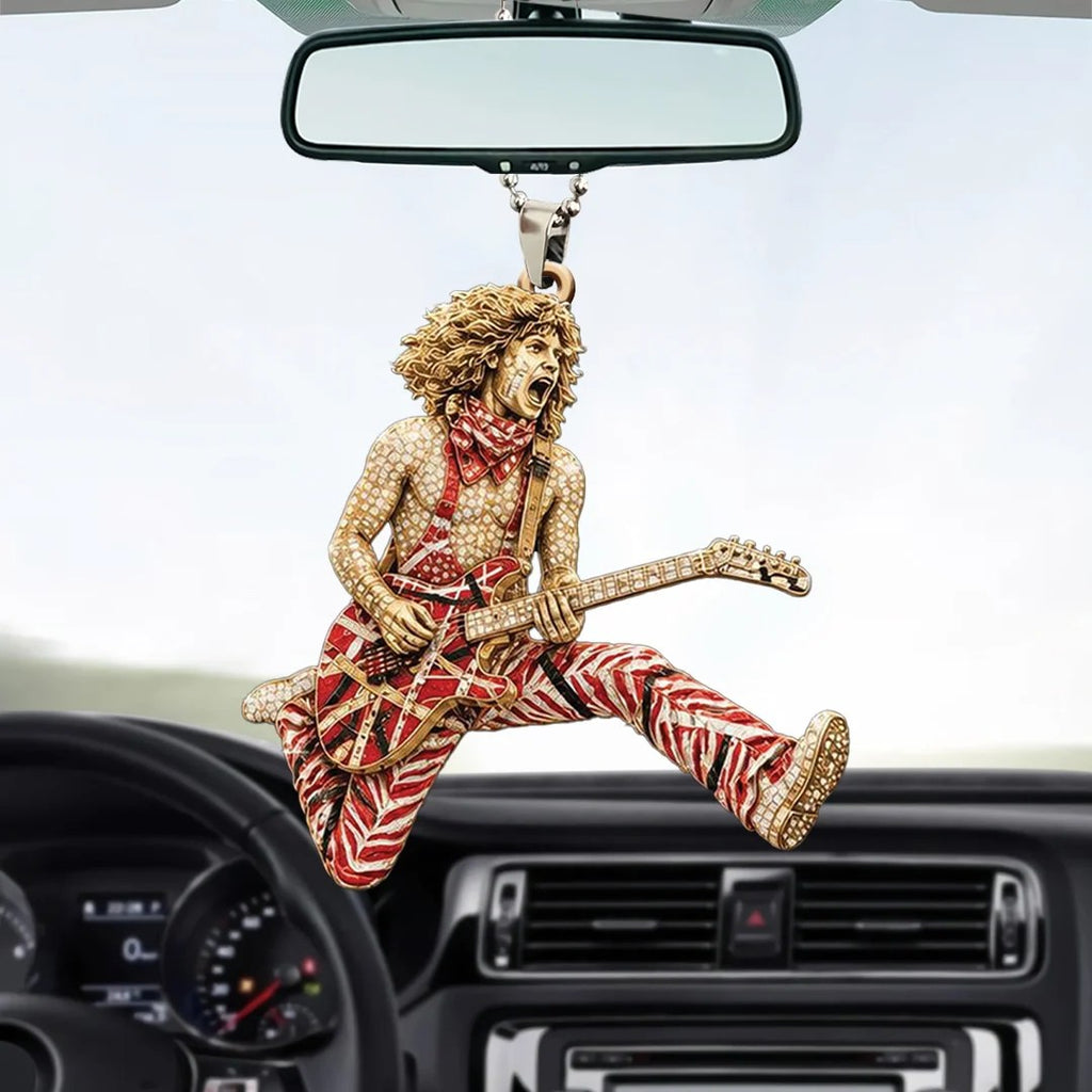 Van Halen Custom shape 2-sided Acrylic Car Ornament – TANTN25151