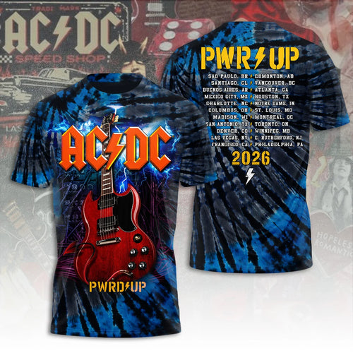 AC/DC Tour 2026 3D Apparel – TANTN25171