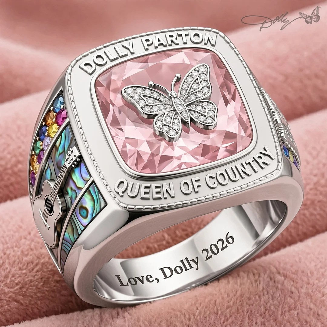 Dolly Parton 3D Engraved Ring – TANTN25204