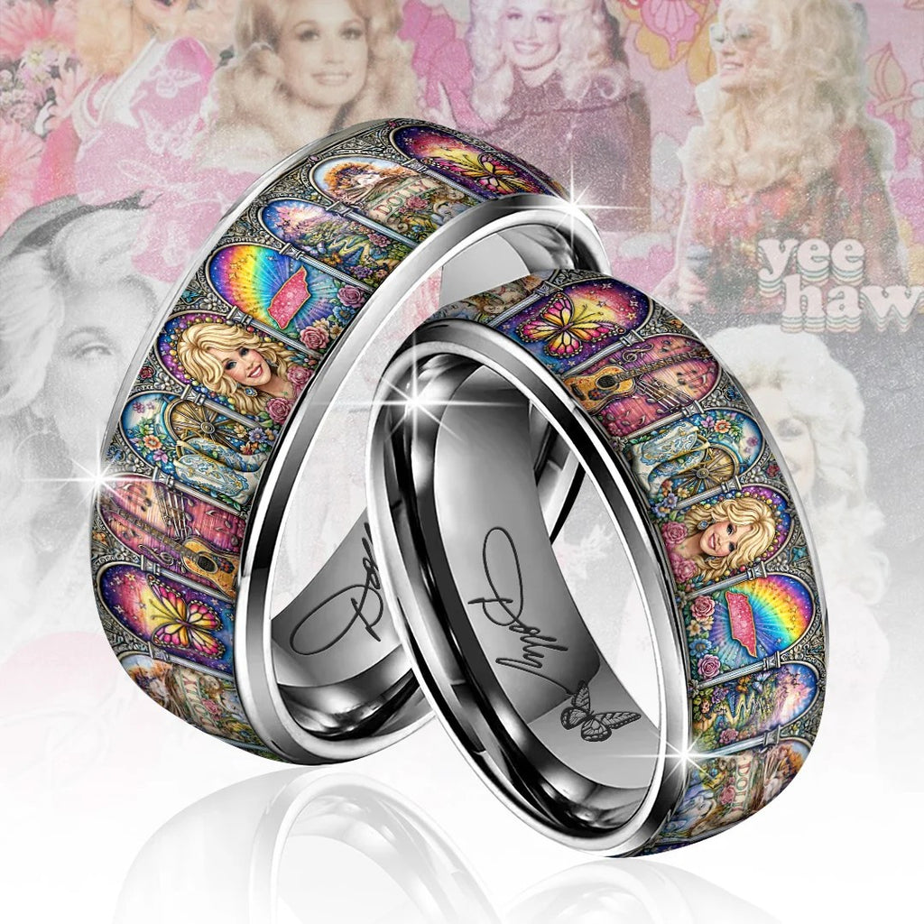 Dolly Parton Custom Alloy Ring – TANTN25214
