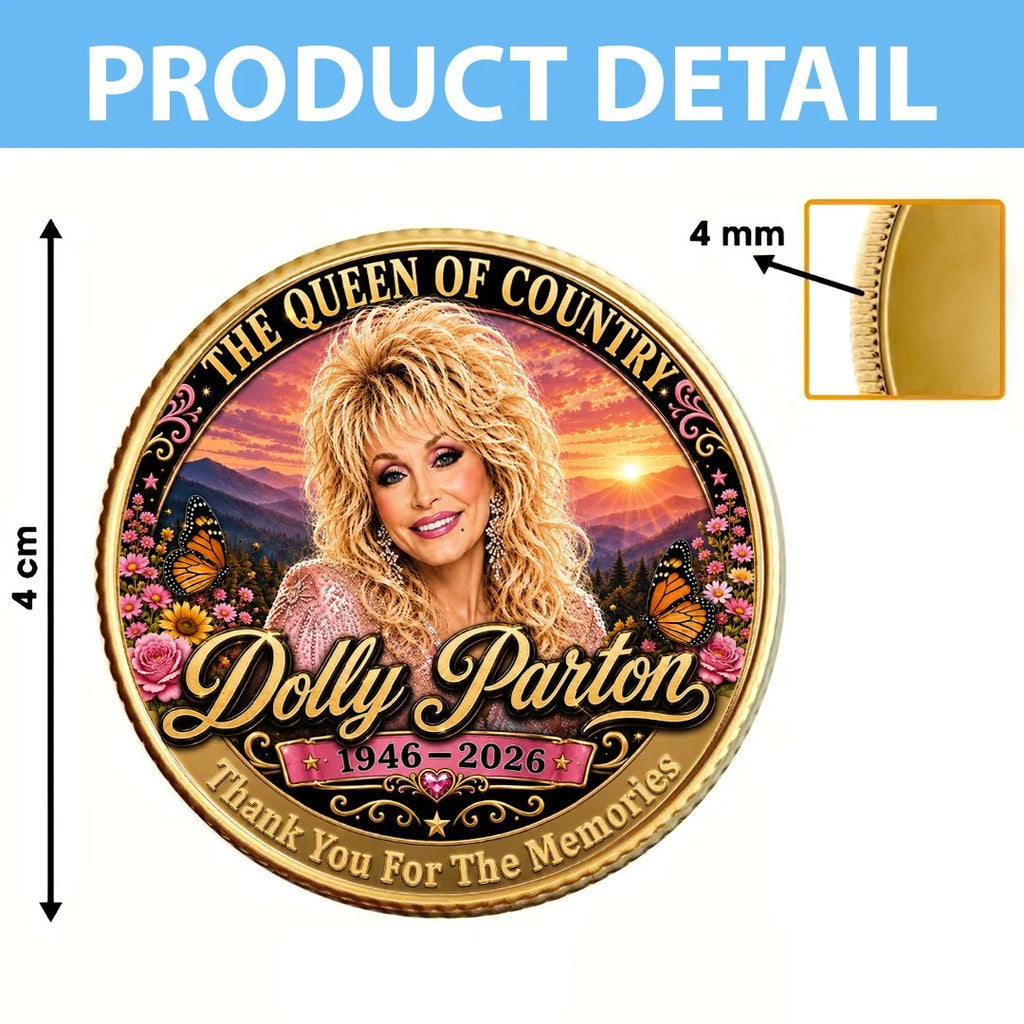Dolly Parton Commemorative Coin – TANTN25217