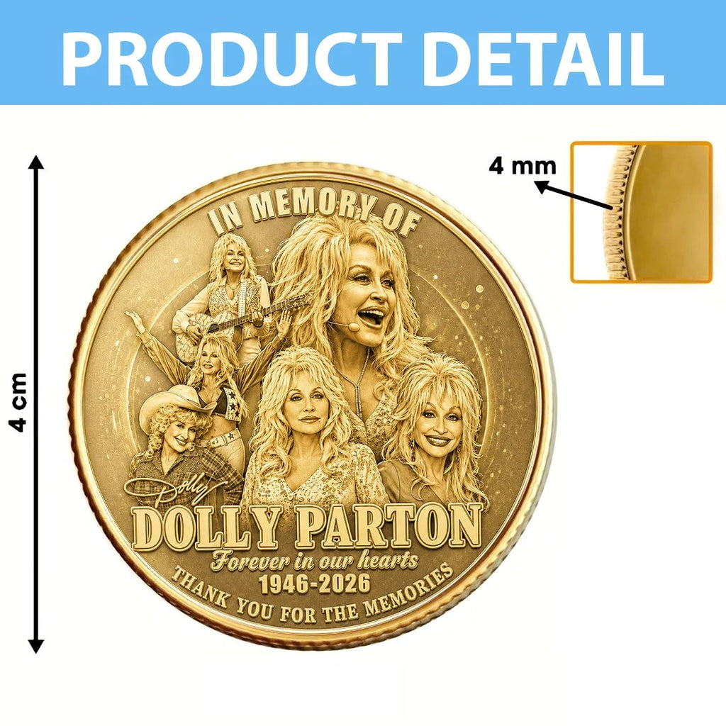 Dolly Parton Commemorative Coin – TANTN25221