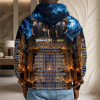 Iron Maiden Tour 2026 3D Unisex Waffle Hoodie – TANTN25456