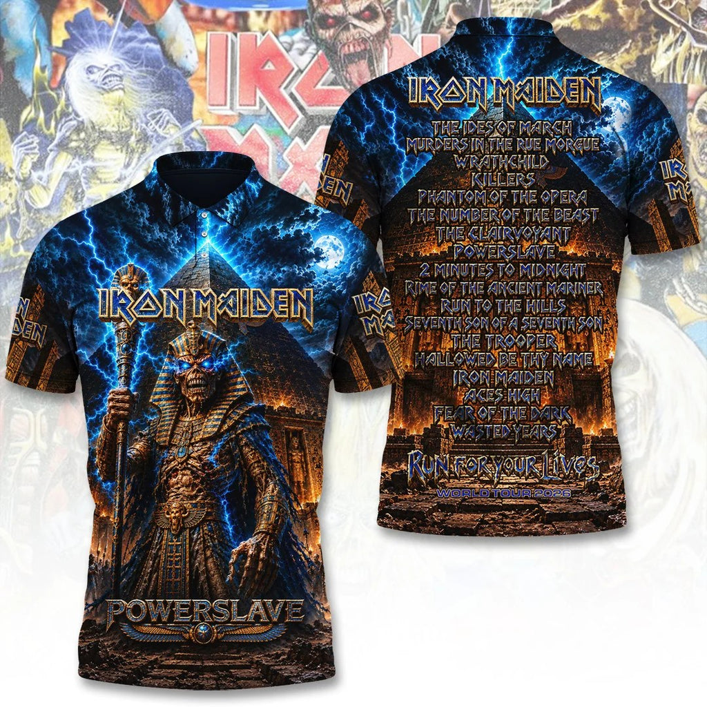 Iron Maiden Tour 2026 3D Apparel – TANTN25457