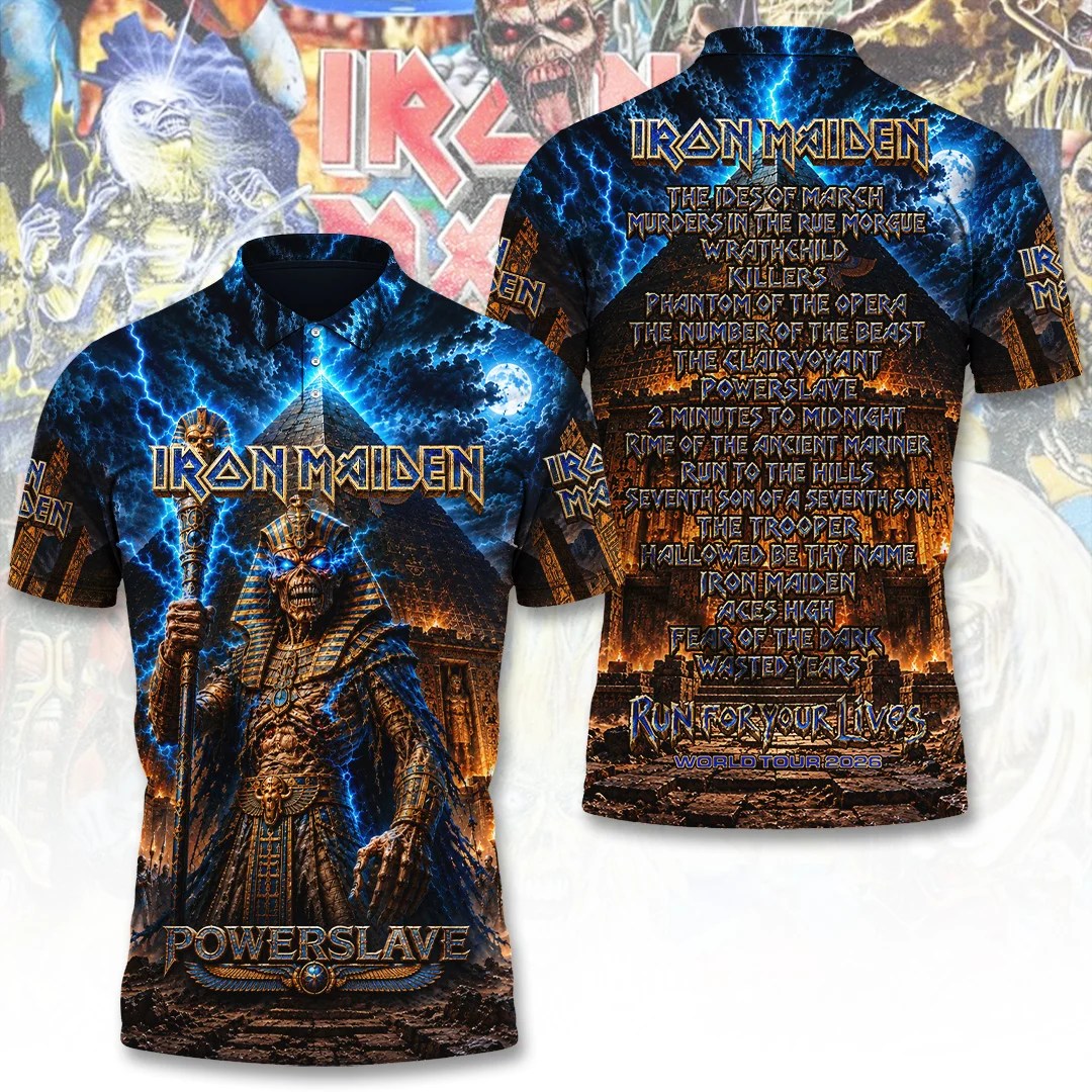 Iron Maiden Tour 2026 3D Apparel – TANTN25457