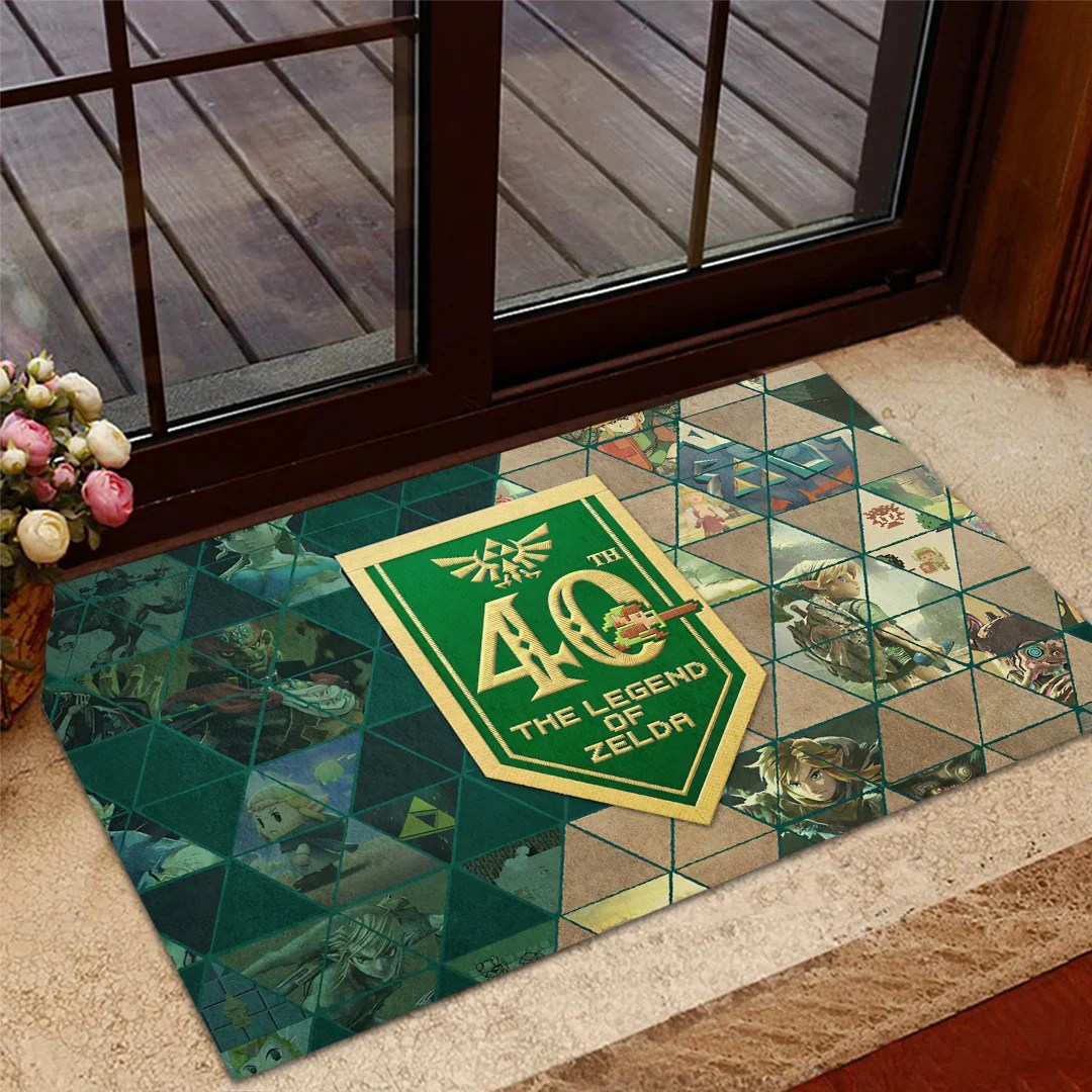 The Legend of Zelda 40th Anniversary Doormat – TANTN25482