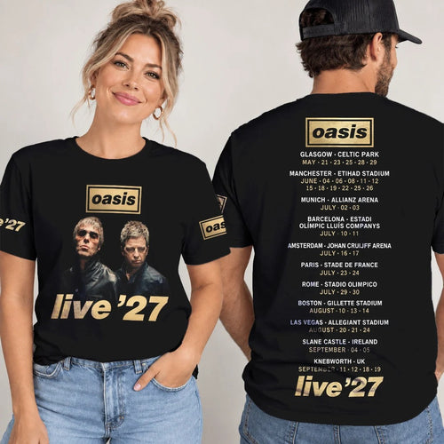 Oasis World Tour 2027 3D Apparel – TANTN25577