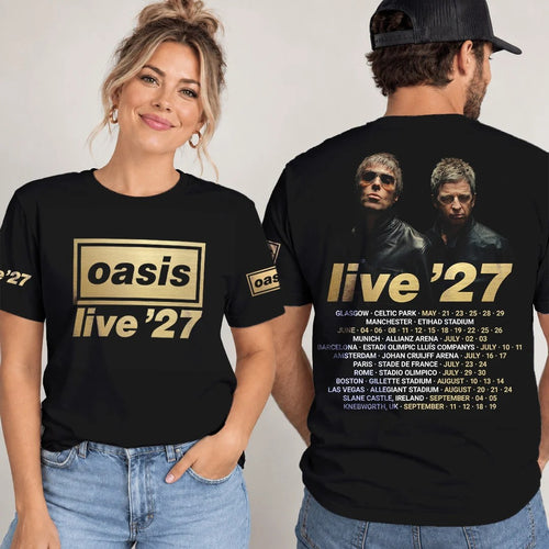Oasis World Tour 2027 3D Apparel – TANTN25578