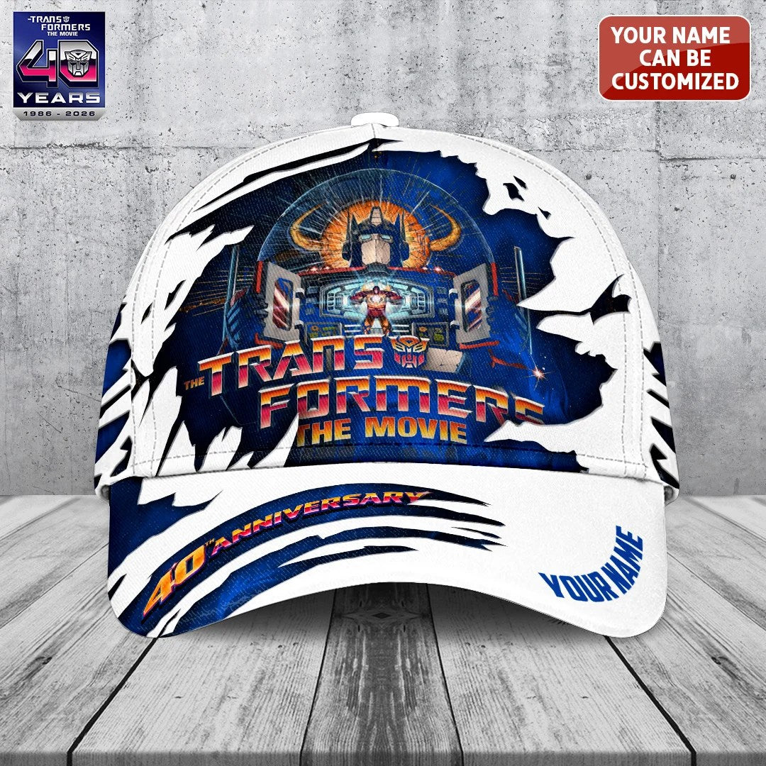 Personalized The Transformers: The Movie 40th Anniversary Classic Cap – TANTN25690