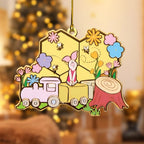 6PCS Winnie-the-Pooh Custom Shape 2-Side Printed Acrylic Ornament – TANTN25730