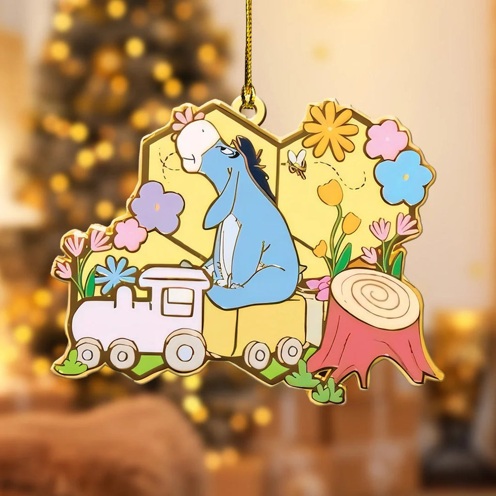 6PCS Winnie-the-Pooh Custom Shape 2-Side Printed Acrylic Ornament – TANTN25730