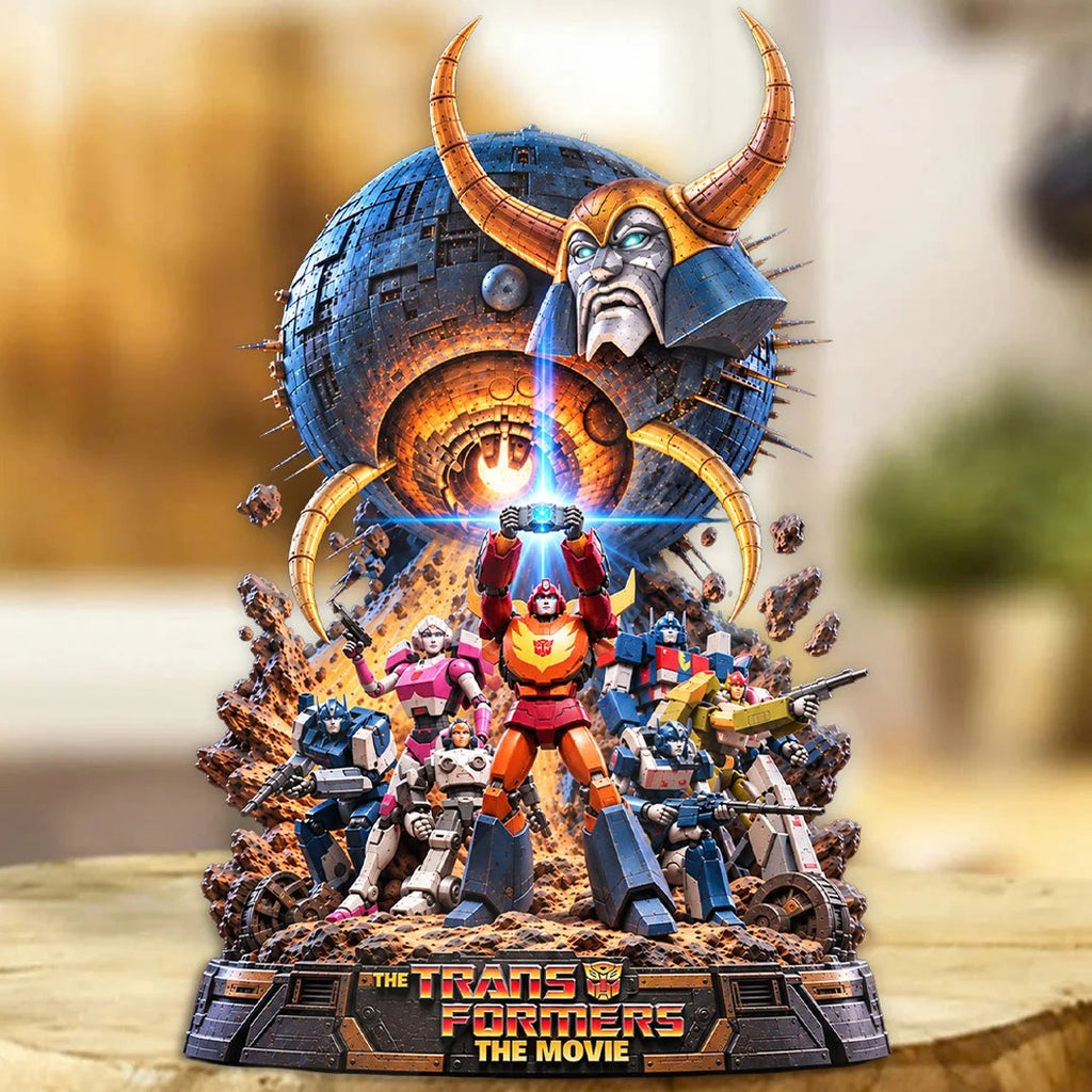 The Transformers: The Movie Custom Shape Acrylic Plaque – TANTN25742