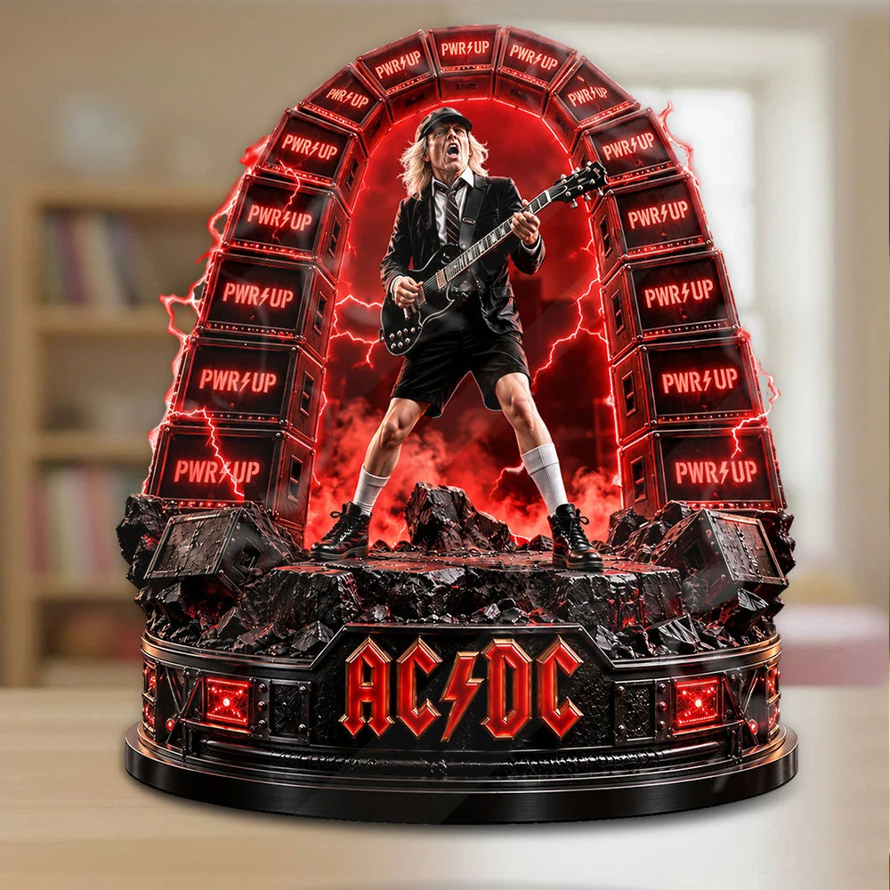 AC/DC PWR UP Tour Custom Shape Acrylic Plaque – TANTN25792