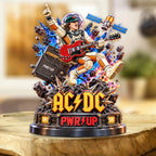AC/DC PWR UP Tour Custom Shape Acrylic Plaque – TANTN25796