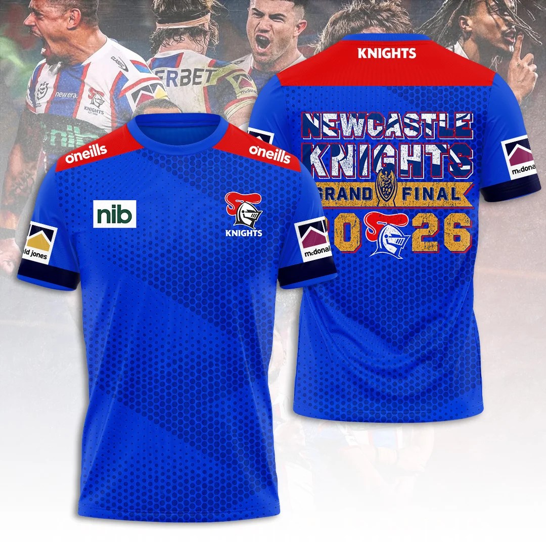 Newcastle Knights 2026 Finals 3D Apparel – TANTN25863