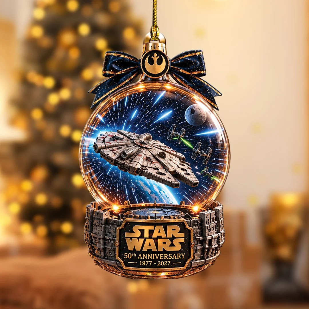 Star Wars 50th Anniversary Custom Shape 2-side Printed Acrylic Ornament – TANTN25924