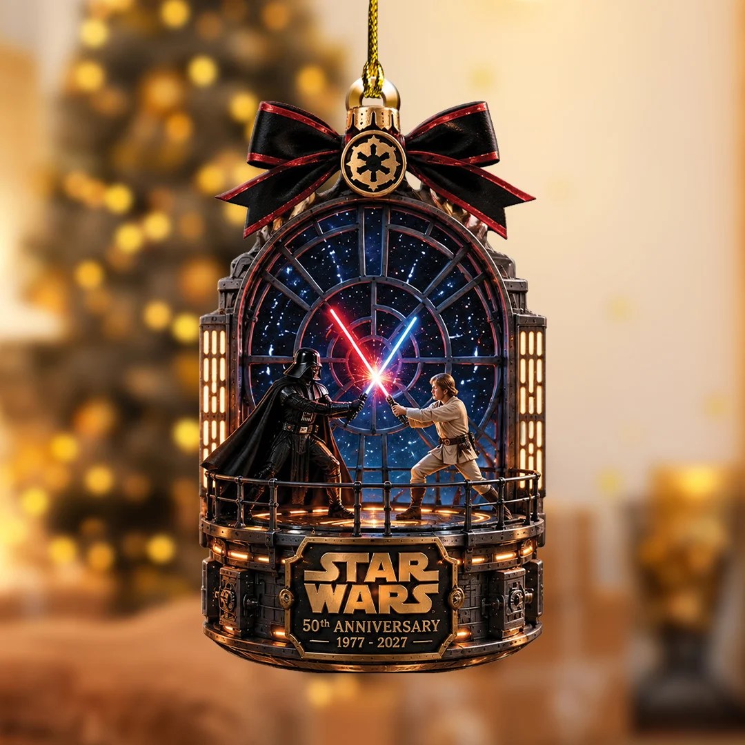 Star Wars 50th Anniversary Custom Shape 2-side Printed Acrylic Ornament – TANTN25925