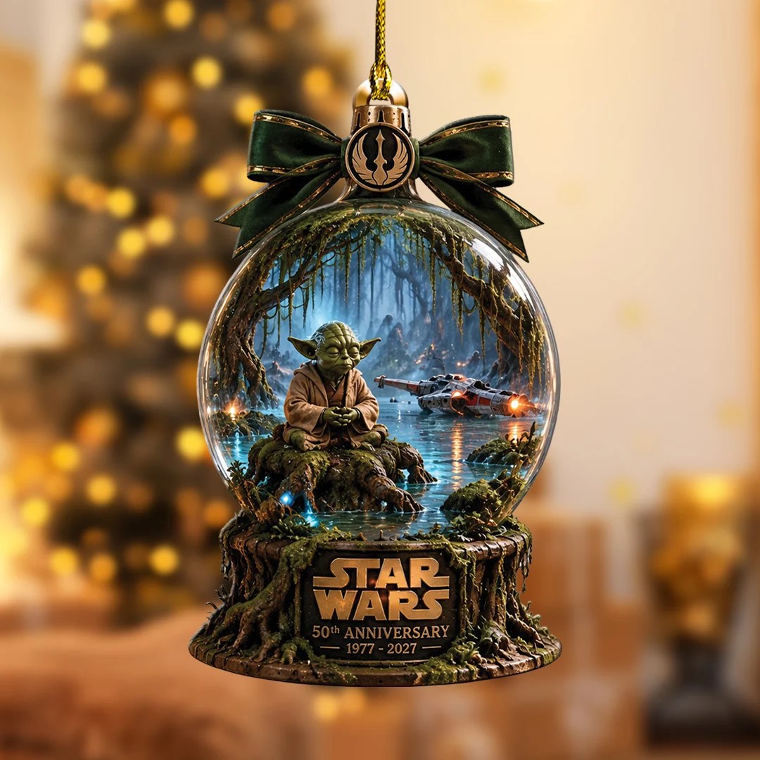 Star Wars 50th Anniversary Custom Shape 2-side Printed Acrylic Ornament – TANTN25926