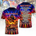 Iron Maiden Tour 2026 3D Apparel – TANTN25928